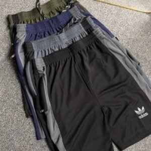 Black, Ash, Navy & Olive 4 Pcs Shorts Combo